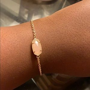 Rose Gold Kendra Scott Elaina Adjustable Bracelet